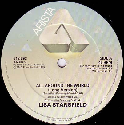 Lisa Stansfield - All Around The World | Arista (612 693) - 3