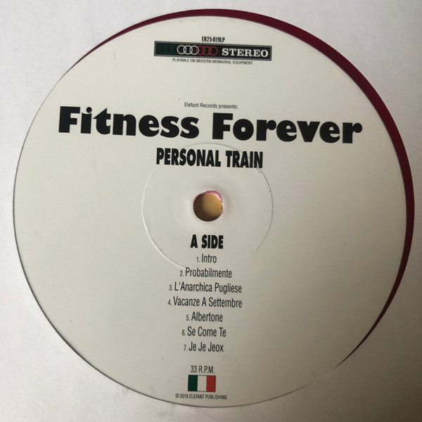 Fitness Forever - Personal Train | Elefant Records (ER25-019LP) - 3 Fitness Forever - Personal Train | Elefant Records (ER25-019LP) - 3