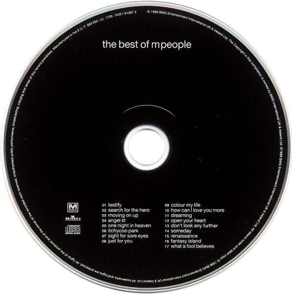 M People - The Best Of M People | M People Records (74321 61387 2) - 3 M People - The Best Of M People | M People Records (74321 61387 2) - 3