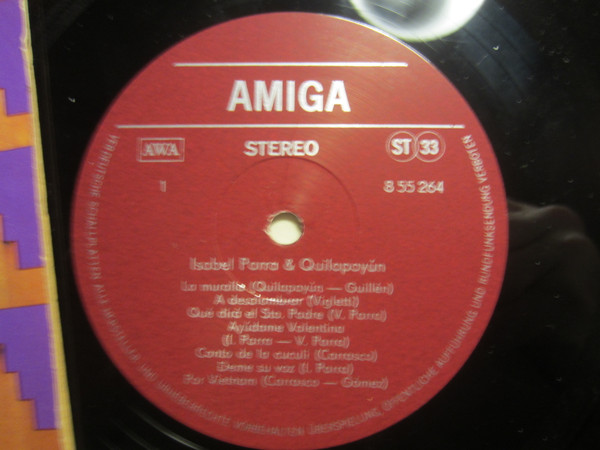 Isabel Parra & Quilapayún - Lieder Aus Chile | AMIGA (8 55 264) - 4