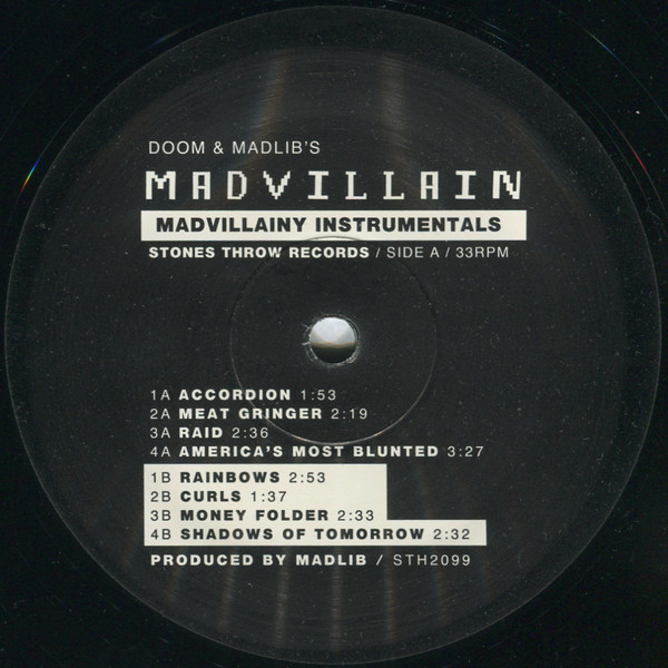 Madvillain - Madvillainy Instrumentals | Stones Throw Records (STH2065) - main