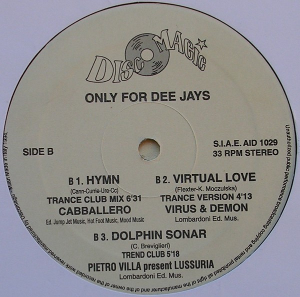 Various - Only For Dee Jays | Discomagic Records (AID 1029) - 3 Various - Only For Dee Jays | Discomagic Records (AID 1029) - 3