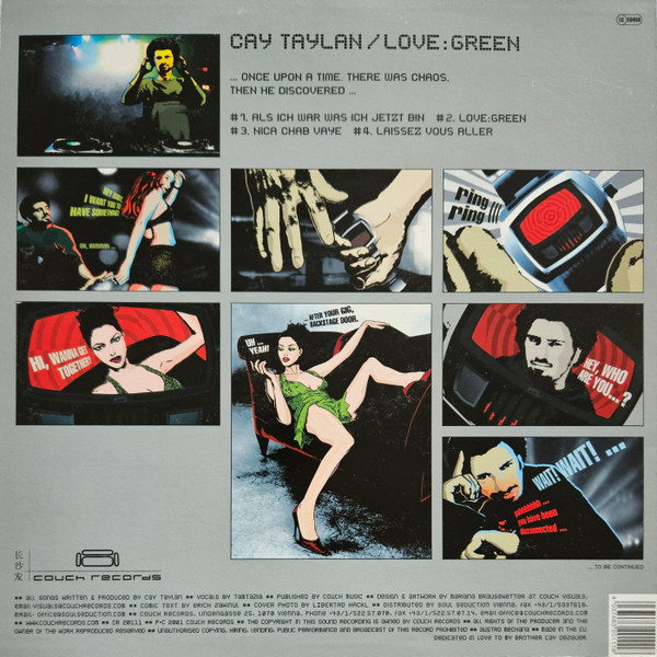 Cay Taylan - Love: Green | Couch Records (CR 20111) - 2 Cay Taylan - Love: Green | Couch Records (CR 20111) - 2
