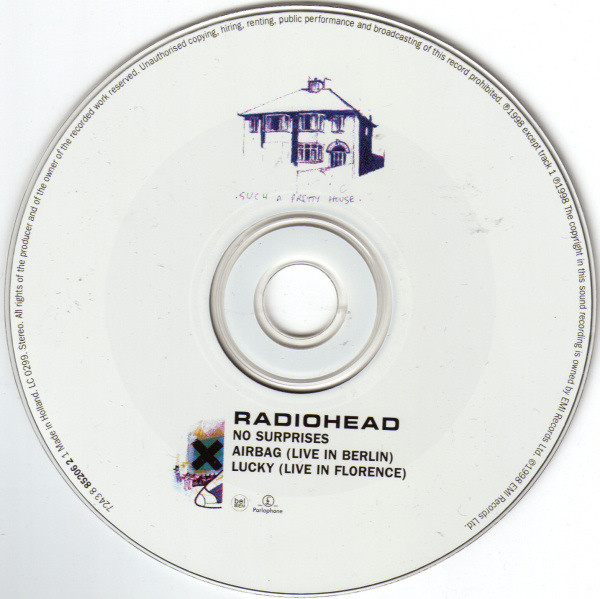 Radiohead - No Surprises | Parlophone (7243 8 85206 2 1) - 3