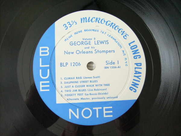 George Lewis And His New Orleans Stompers - Volume 2 | Blue Note (BLP 1206) - 3
