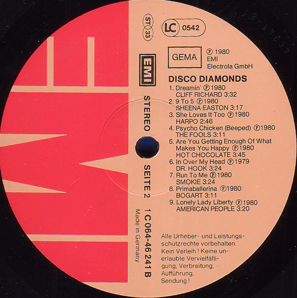 Various - Disco Diamonds | EMI Electrola (1C 064-46 241) - 4