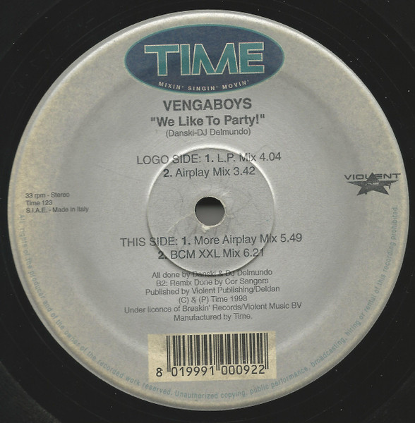 Vengaboys - We Like To Party! (The Vengabus) | TIME (TIME 123) - 4
