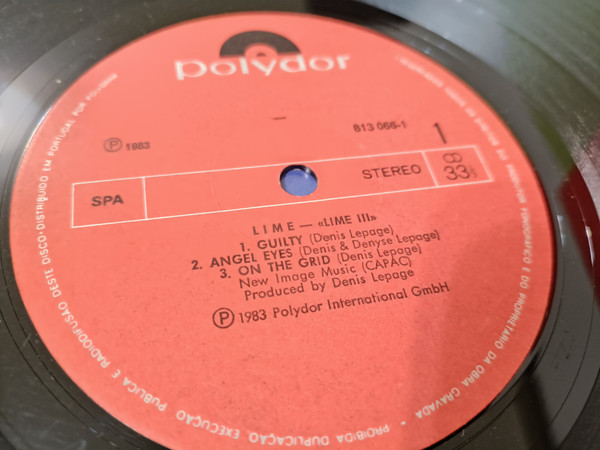 Lime - Lime 3 | Polydor (813 066-1) - 4 Lime - Lime 3 | Polydor (813 066-1) - 4