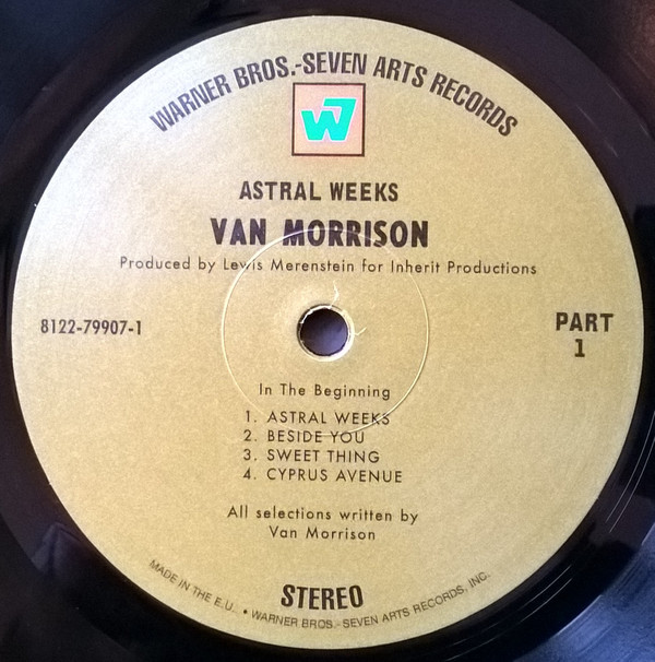 Van Morrison - Astral Weeks | Warner Bros. - Seven Arts Records (81227950378) - 3