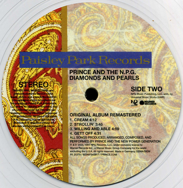 Prince & The New Power Generation - Diamonds And Pearls | NPG Records (603497843817) - 3 Prince & The New Power Generation - Diamonds And Pearls | NPG Records (603497843817) - 3