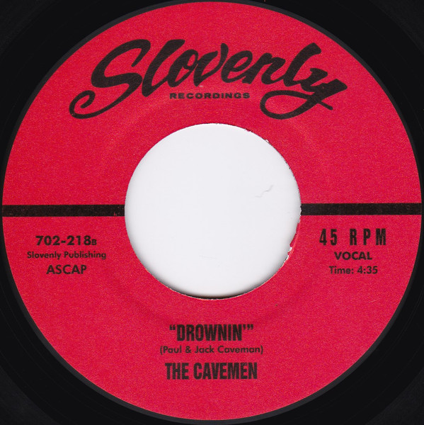 The Cavemen - Low Life (7") [Vinyl] | Slovenly Recordings (702-218) - 4