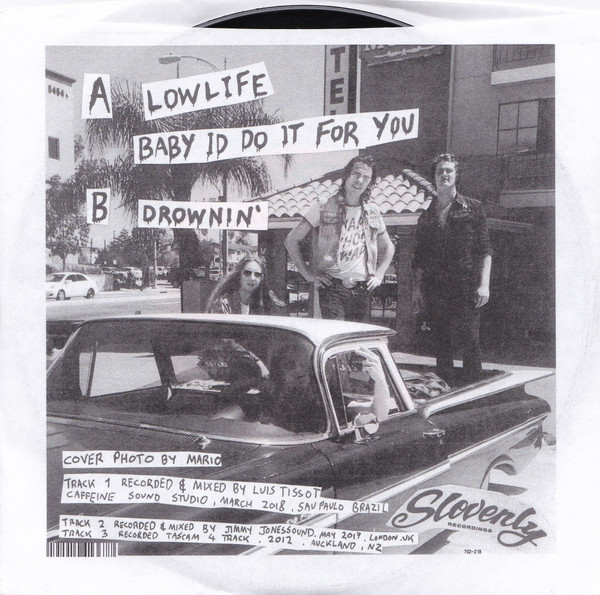 The Cavemen - Low Life (7") [Vinyl] | Slovenly Recordings (702-218) - 2
