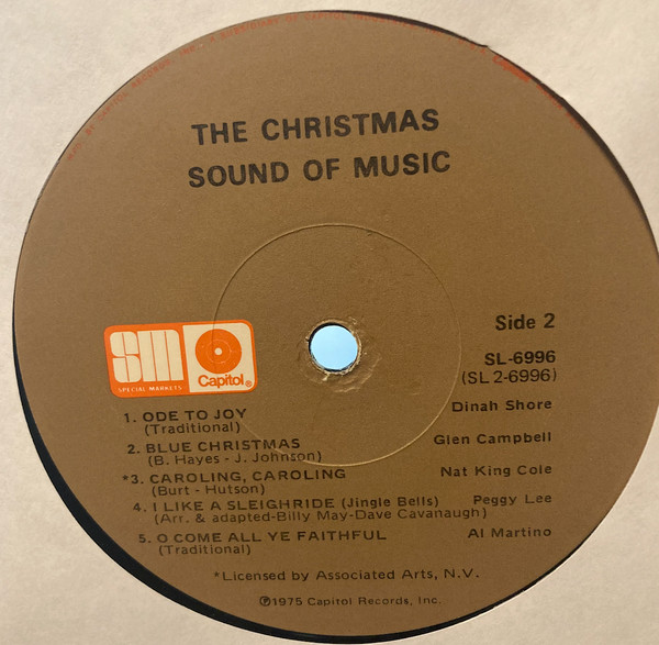 Various - The Christmas Sound Of Music | Capitol Records (SL-6996) - 4 Various - The Christmas Sound Of Music | Capitol Records (SL-6996) - 4