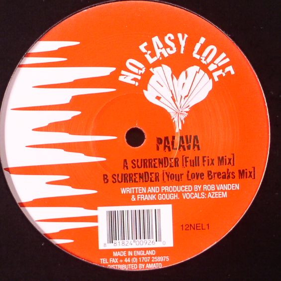 Palava - Surrender | No Easy Love (12NEL1) - main