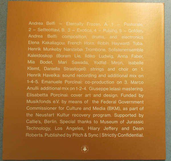 Andrea Belfi - Eternally Frozen | Maple Death Records (MDR065) - 3