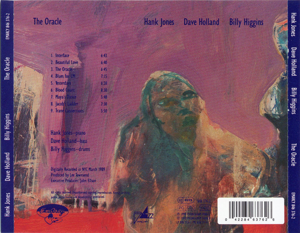 Hank Jones & Dave Holland & Billy Higgins - The Oracle | EmArcy (846 376-2) - 2