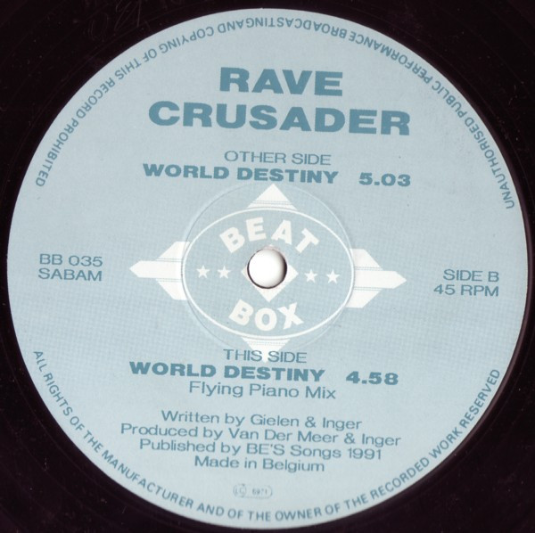Rave Crusader - World Destiny | Beat Box (BB 035) - main Rave Crusader - World Destiny | Beat Box (BB 035) - main