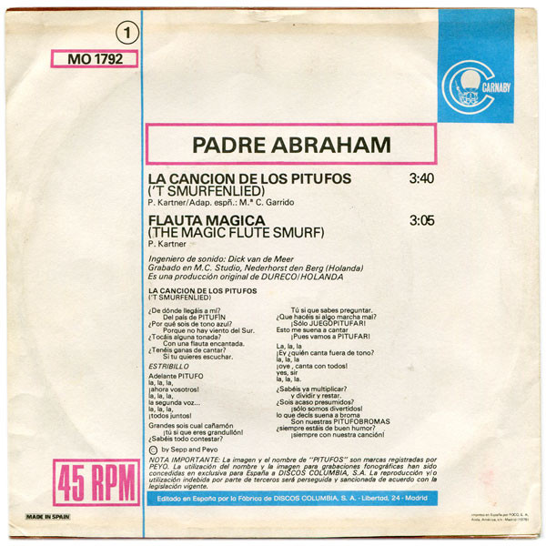La Cancion De Los Pitufos