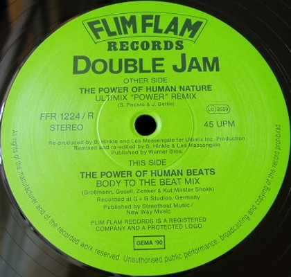 Double Jam - The Power Of Human Nature (Power Remix) | Flim Flam Records (FFR 1224 R) - 3