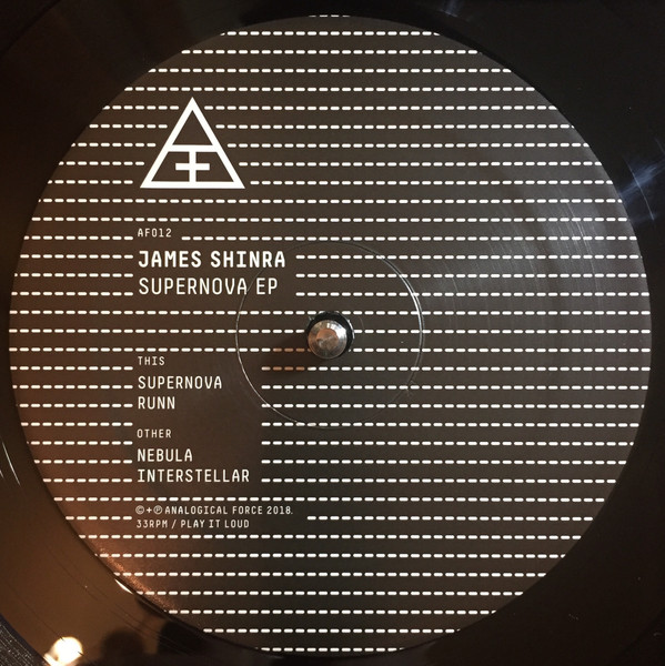 James Shinra - Supernova EP | Analogical Force (AF012) - 3