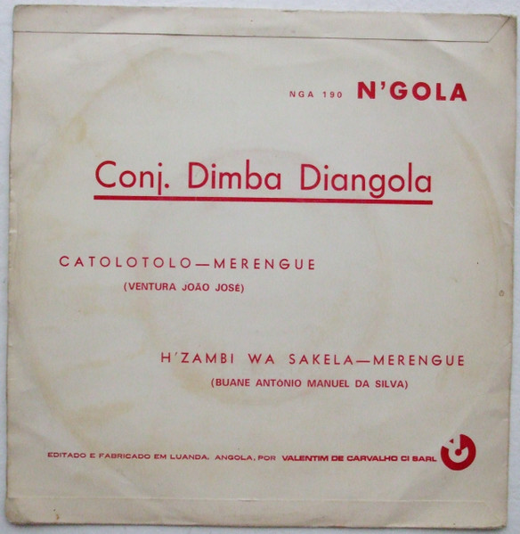 Dimba Dya Ngola - Catolotolo / H'zambiwa Sakela | N'Gola (NGA 190) - 2