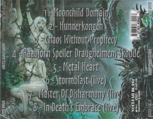 Dimmu Borgir - Godless Savage Garden CD | Nuclear Blast (NB 300-2) - 2 Dimmu Borgir - Godless Savage Garden CD | Nuclear Blast (NB 300-2) - 2