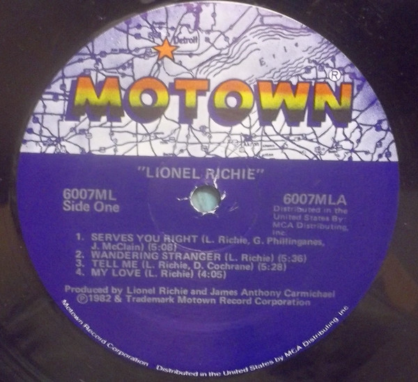 Lionel Richie - Lionel Richie | Motown (6007ML) - 3 Lionel Richie - Lionel Richie | Motown (6007ML) - 3
