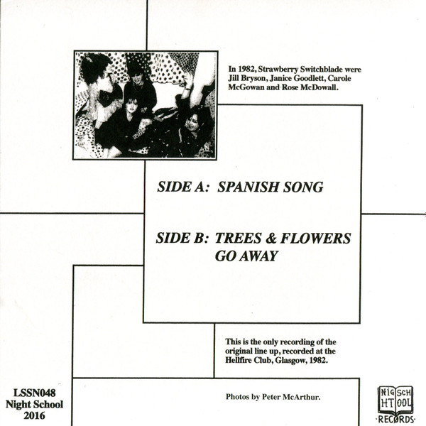 Strawberry Switchblade - 1982 4-Piece Demo | Night School (LSSN048) - 2 Strawberry Switchblade - 1982 4-Piece Demo | Night School (LSSN048) - 2