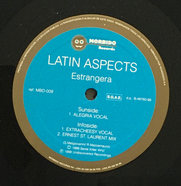 Latin Aspects - Estrangera | Morbido Records (MBD-009) - 2