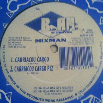 Mixman - Carriacou Cargo / Dub Hawk | Blakamix (BLKM012)