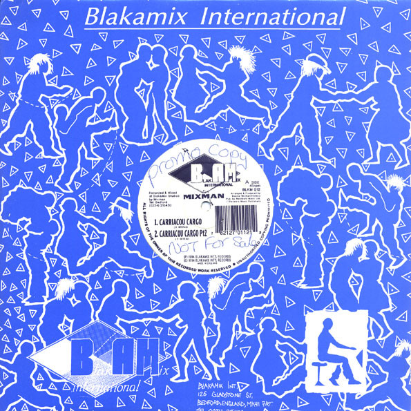 Mixman - Carriacou Cargo / Dub Hawk | Blakamix (BLKM012) - 2 Mixman - Carriacou Cargo / Dub Hawk | Blakamix (BLKM012) - 2