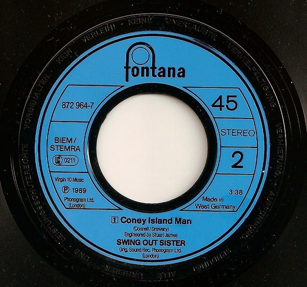Swing Out Sister - You On My Mind | Fontana (872 964-7) - 4