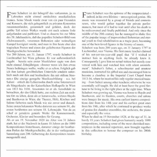 Franz Schubert , Dietrich Fischer-Dieskau / Daniel Barenboim - Winterreise | Deutsche Grammophon (453 677-2) - 4