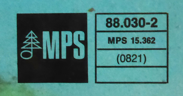 Volker Kriegel - Inside: Missing Link | MPS Records (88.030-2) - 4 Volker Kriegel - Inside: Missing Link | MPS Records (88.030-2) - 4