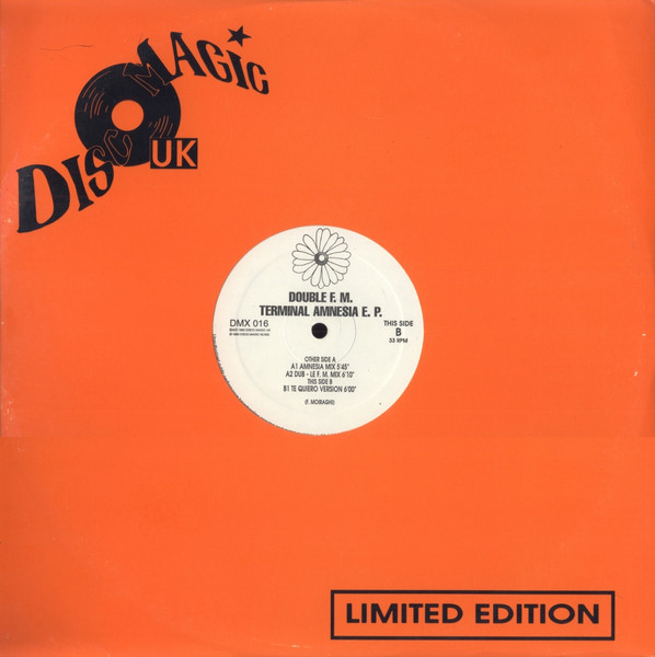 Double FM - Terminal Amnesia E.P. | Disco Magic UK (DMX 016) - 4