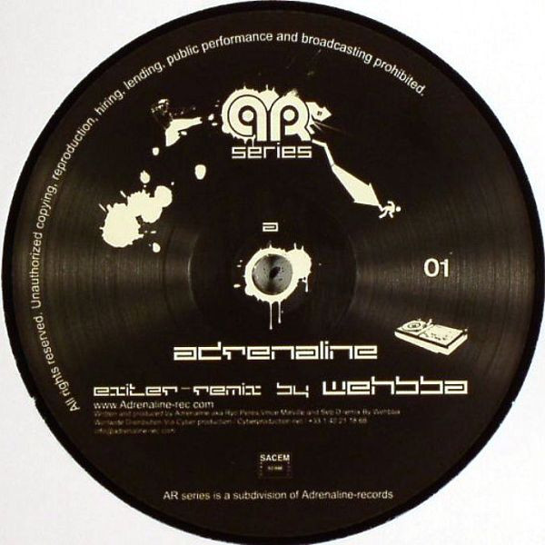 Adrenaline / Wehbba & Danilo Lima - Exciter (Remix) / 1000 Volt | AR Series (ARS01)