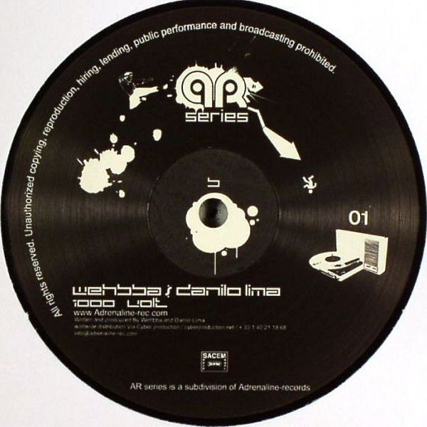Adrenaline / Wehbba & Danilo Lima - Exciter (Remix) / 1000 Volt | AR Series (ARS01) - 2