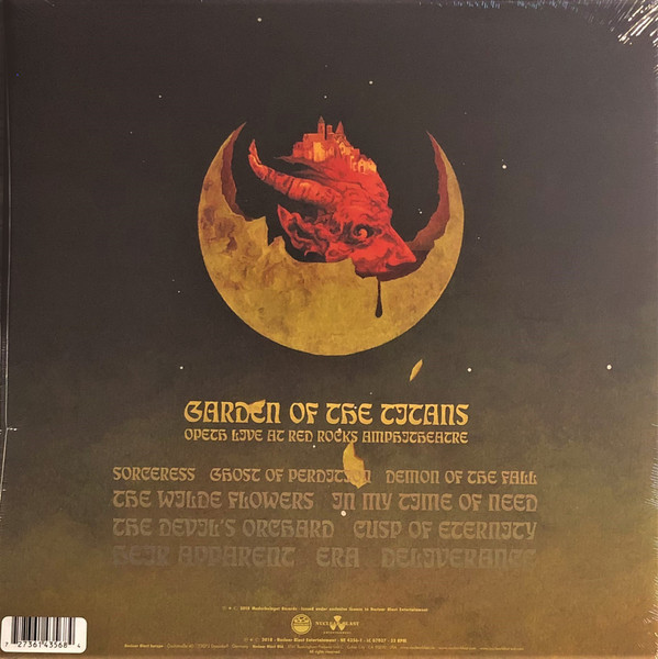 Opeth - Garden Of The Titans (Opeth Live At Red Rocks Amphitheatre) | Nuclear Blast Entertainment (NE 4356-1) - 2