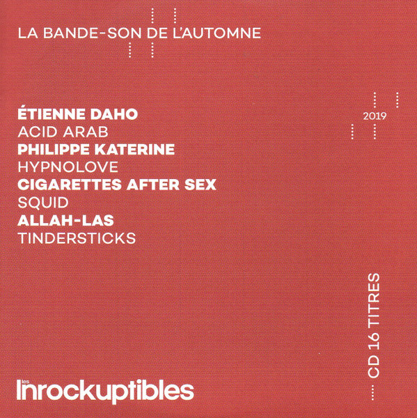 Various - La Bande-son De L'automne 2019 | Les Inrockuptibles (CD LI 306)