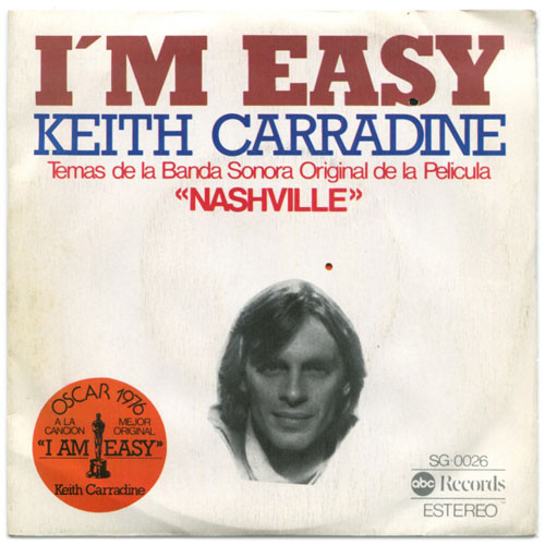 Keith Carradine - I'm Easy | ABC Records (SG-0026)