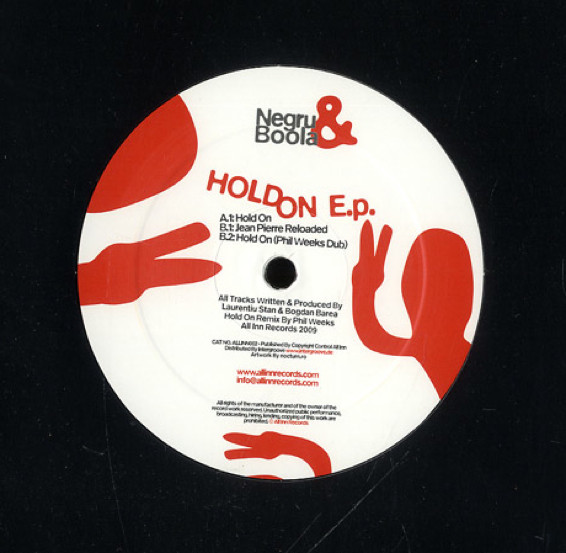 Negru & Boola - Holdon E.P. | All Inn Records (ALLINN002) - main