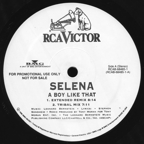 Selena - A Boy Like That (The Remixes) | RCA Victor (RCAB-68485-1)