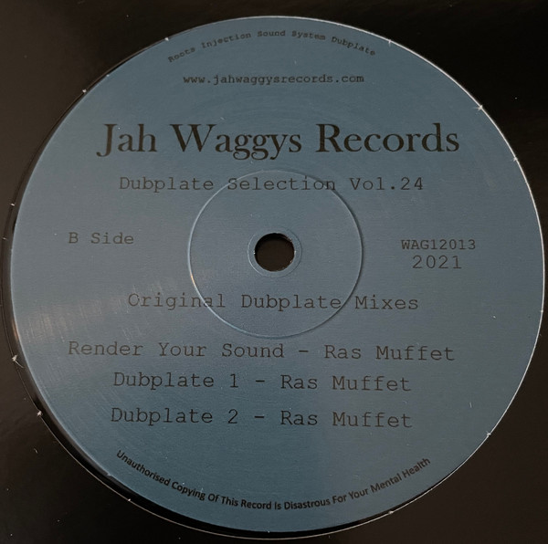 Ras Muffet - Channel Riddim / Render Your Soul | Jah Waggy's Records (WAG12013) - 2 Ras Muffet - Channel Riddim / Render Your Soul | Jah Waggy's Records (WAG12013) - 2