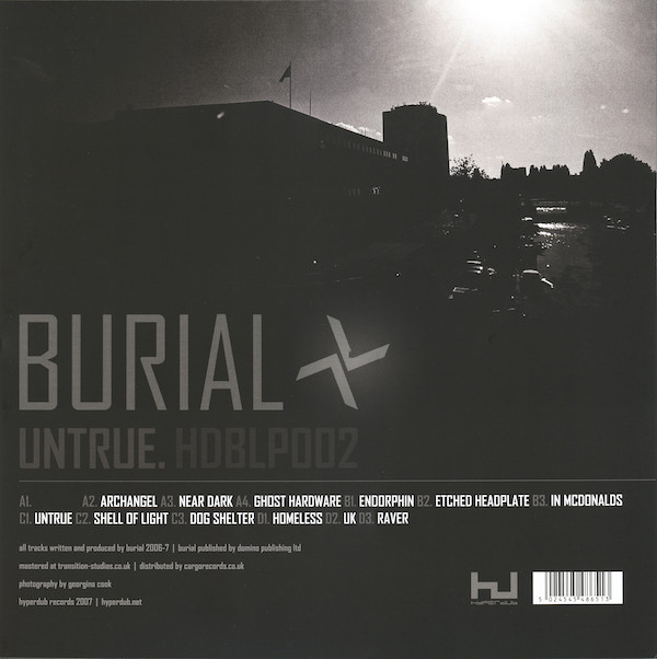 Burial - Untrue | Hyperdub (HDBLP002) - 2