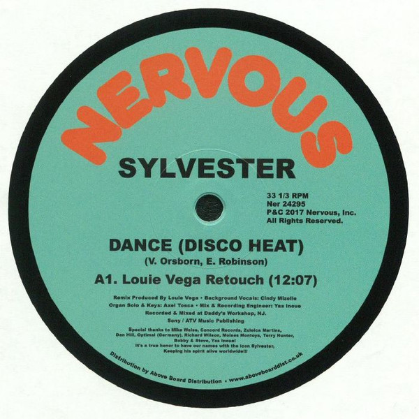 Sylvester - Dance (Disco Heat) | Nervous Records (Ner 24295)