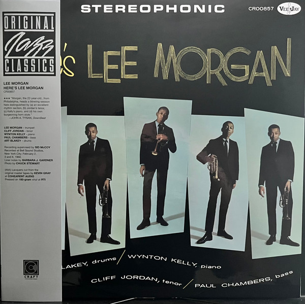 Lee Morgan - Here's Lee Morgan | Vee Jay Records (CR00857) - main Lee Morgan - Here's Lee Morgan | Vee Jay Records (CR00857) - main