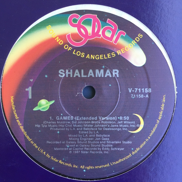 Shalamar - Games | Solar (V-71158) - main