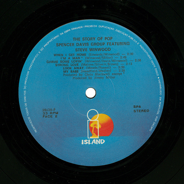 The Spencer Davis Group - The Story Of Pop | Island Records (28638-P) - 4