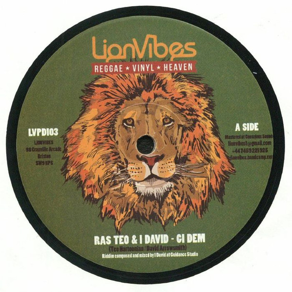 Ras Teo & I-David - Gi Dem | Lionvibes (LVPD103) - main