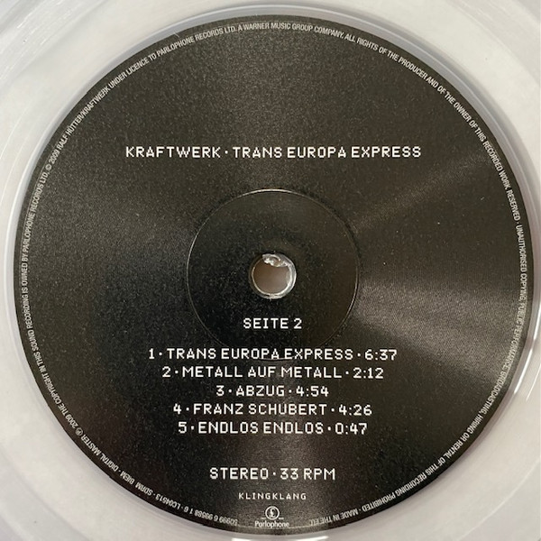 Kraftwerk - Trans Europa Express | Kling Klang (5099969958816) - 4